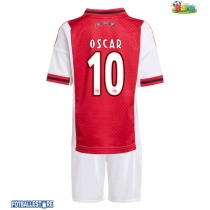 Ajax Oscar Gloukh #10 Hjemmedraktsett Barn 2025-26 Kortermet (+ Korte bukser)